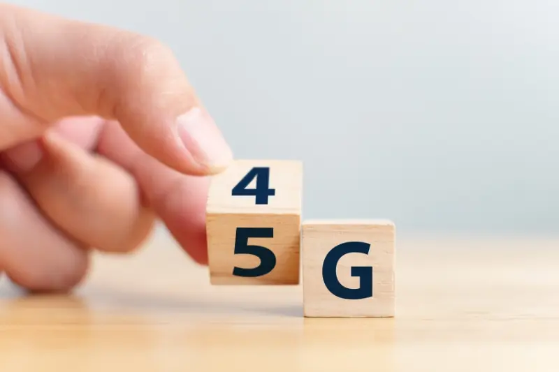 Qual a diferença do 4G para o 5G?